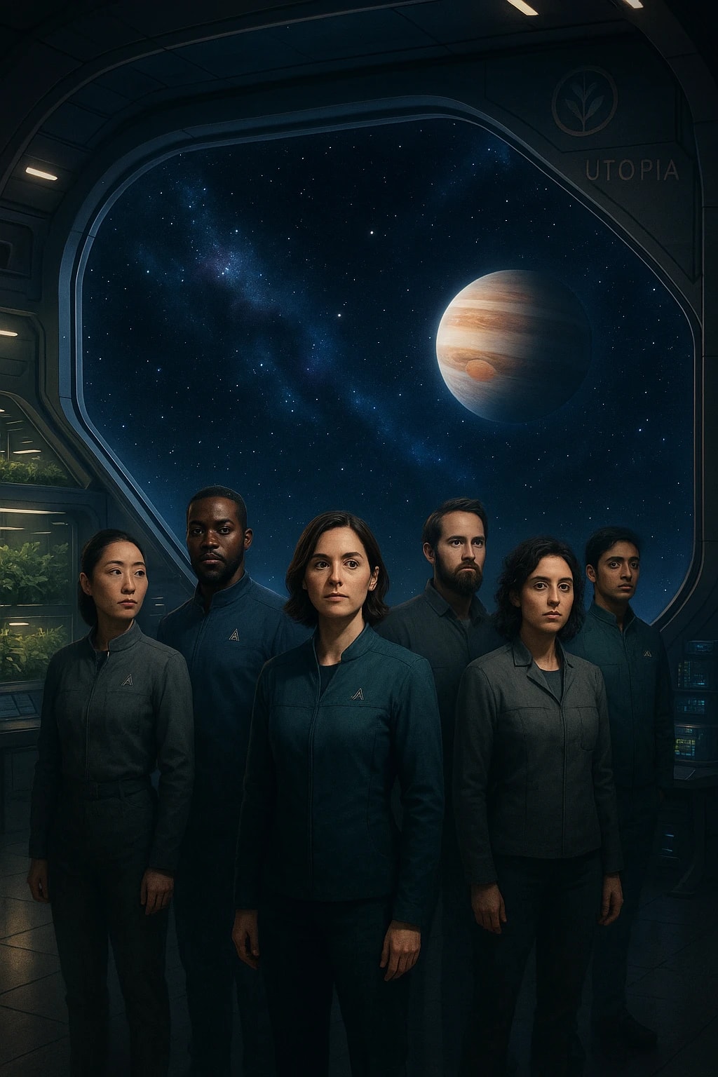 Poster artwork for Starship Utopia